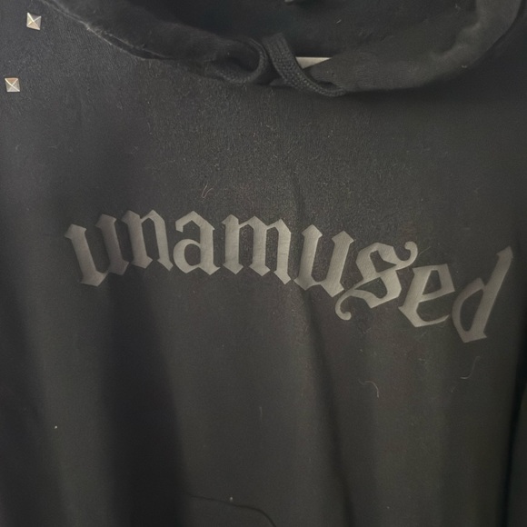 Torrid Unamused Relaxed Fit Cozy Fleece Studded Hoodie - Picture 6 of 10